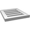 Ekena Millwork Vertical Surface Mount PVC Gable Vent: Functional, w/ 2"W x 1-1/2"P Brickmould Frame, 14"W x 16"H GVPVE14X1602SF - alternate 4